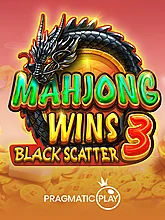 Mahjong Wins 3 Black Scatter game banner