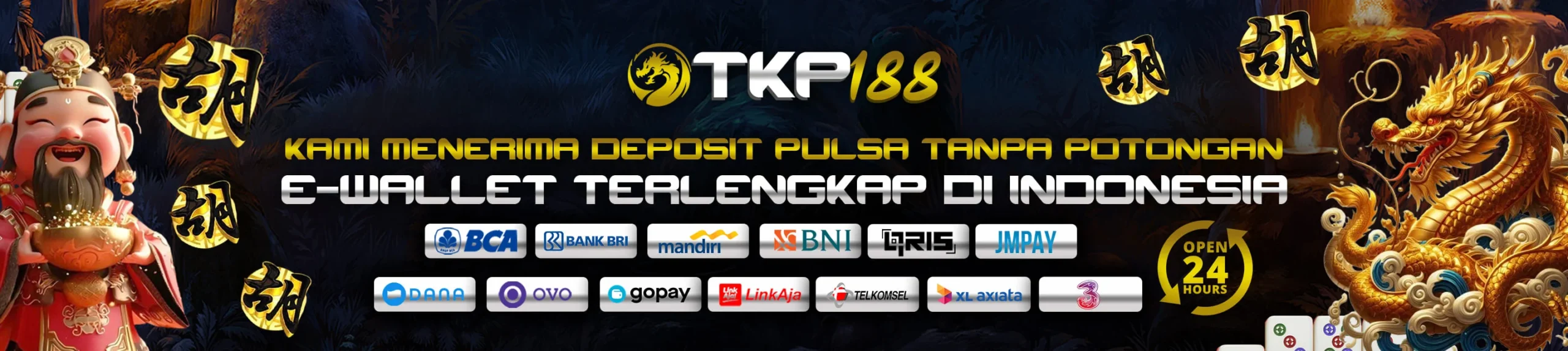 Tkp188 banner deposit pulsa tanpa potongan